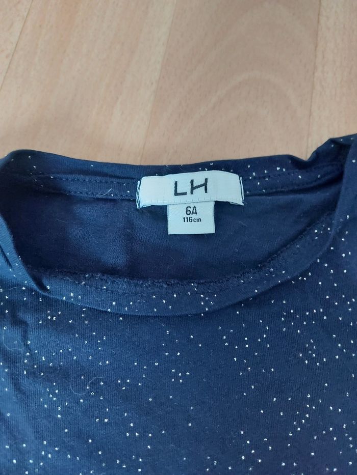 Tee-shirt ML bleu marine - photo numéro 2