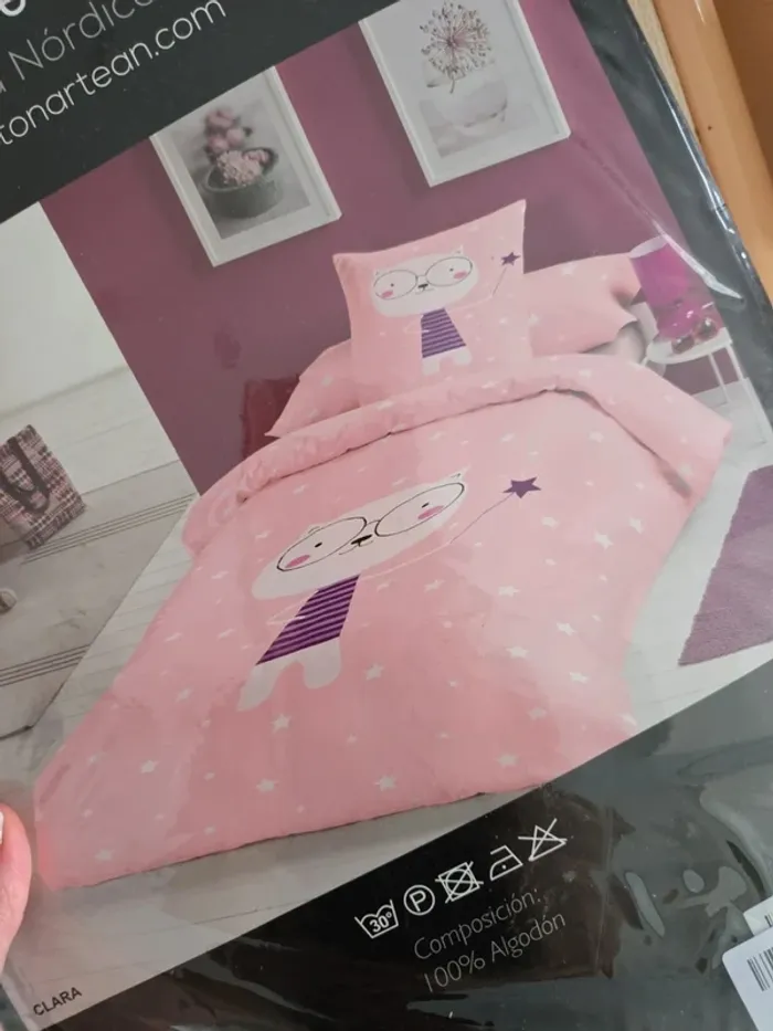 Parure de lit neuve fille - photo numéro 4