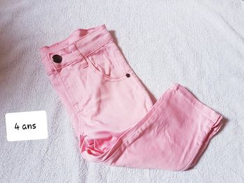 Pantacourt tissaia 4 ans