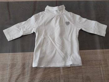 T-shirt fille 3 mois