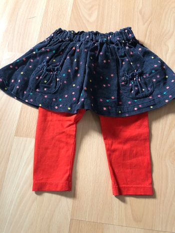 Jupe avec leggings intégré 6 mois DPAM