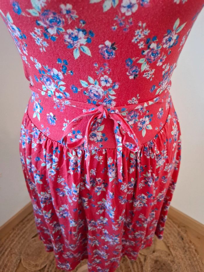 Roeb rouge/rose Fleurie New Look taille XS 34 - photo numéro 4