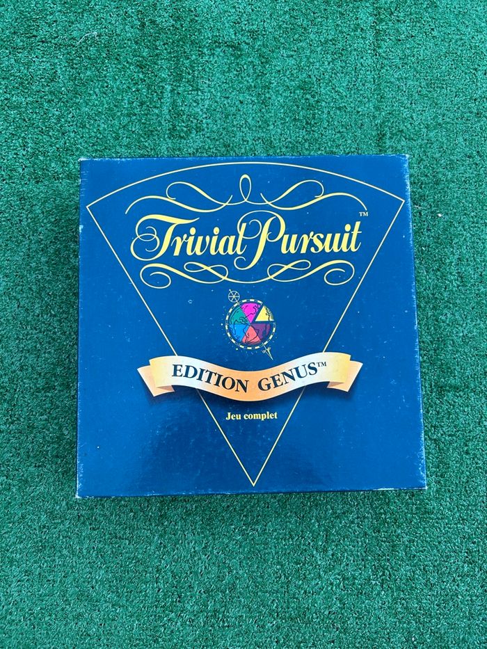 Trivial Pursuit Edition Genius – Jeu complet – Vintage