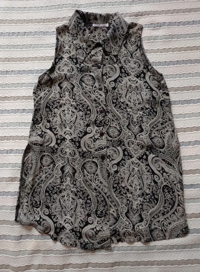 Superbe haut/tunique Lola Bis Paris t.36 100% viscose - photo numéro 2