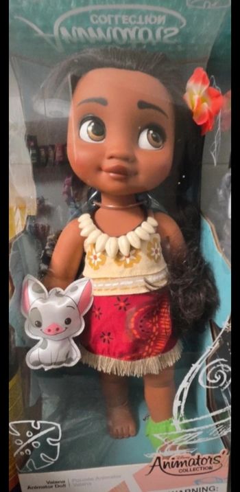 Poupée Disney animator vaiana neuve 