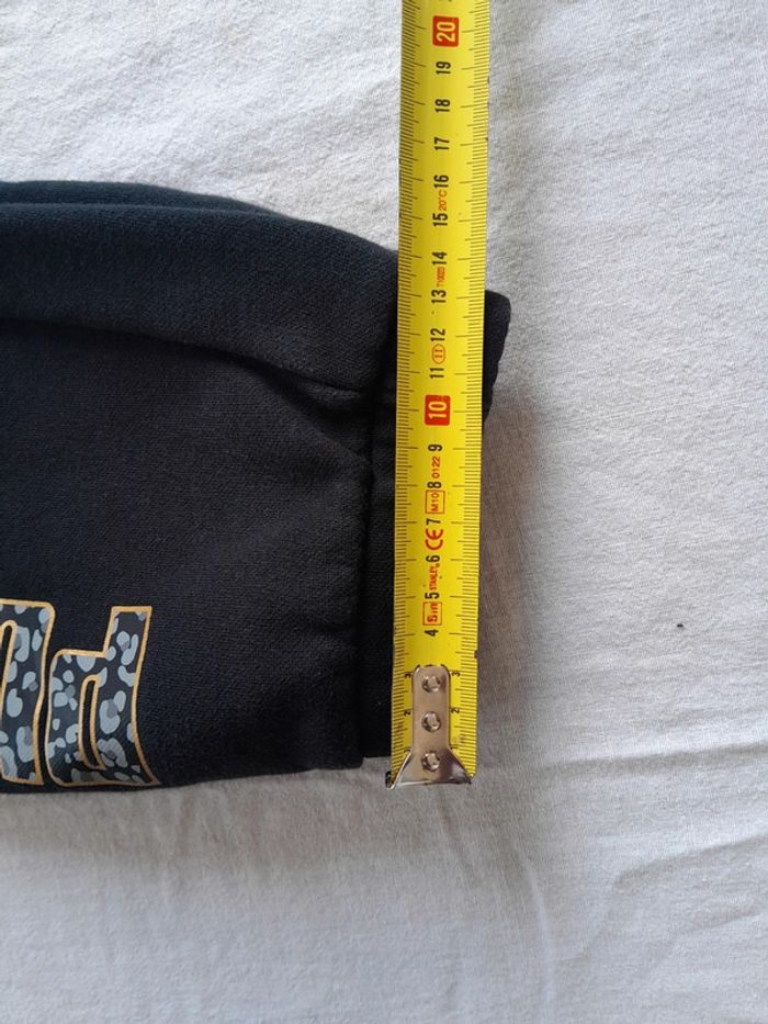 Beau pantalon de jogging imprimé doré et Puma - photo numéro 13