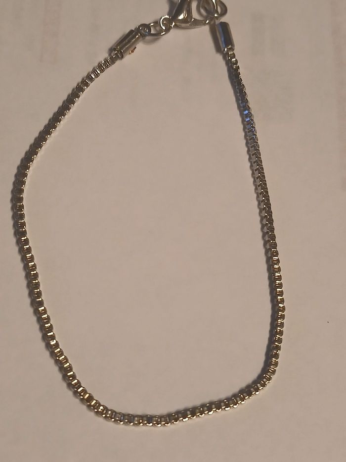 Bracelet avec mailles carré - photo numéro 4