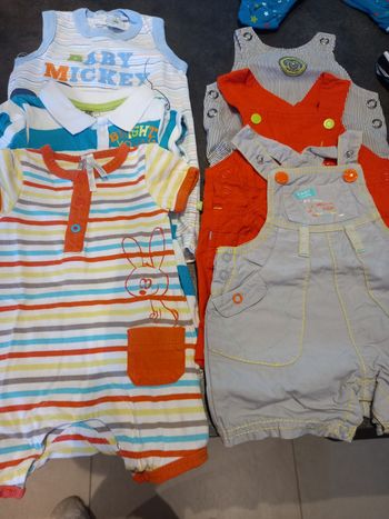 Lot garçon été 1 mois