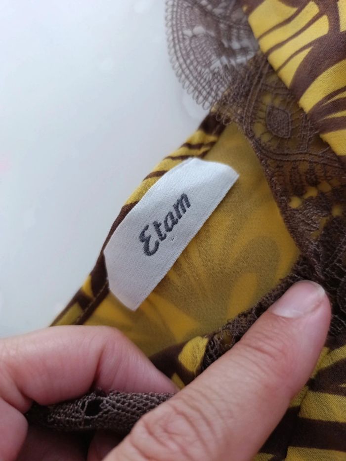 Nuisette chemise de nuit Etam t38/M - photo numéro 6