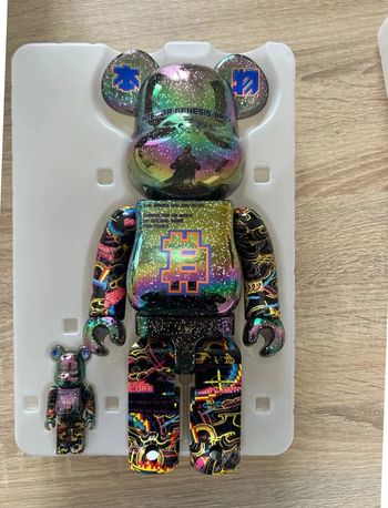 Bearbrick Excalibur Satoshi 400% + 100%