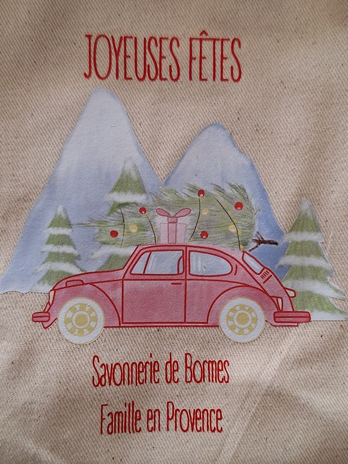 Pochette en tissu et ses savons - photo numéro 3