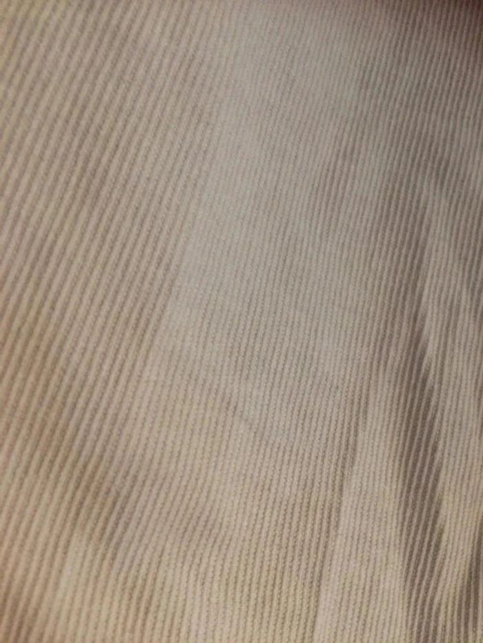 Pantalon beige velours côtelé - photo numéro 2