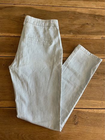 Pantalon carotte rayé Lab Dip