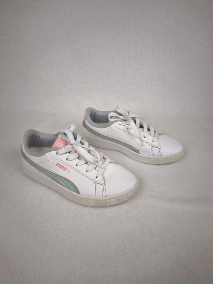 Baskets Puma Vikky V2 Rainbow fille pointure 34 - photo numéro 8