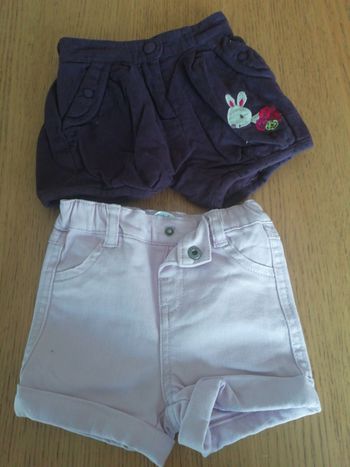 Lot de 2 Short