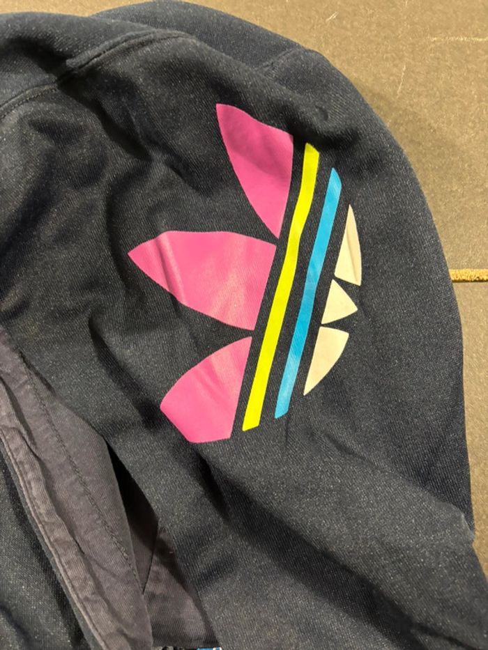 Pull à capuche Adidas Vintage  Taille S - photo numéro 3
