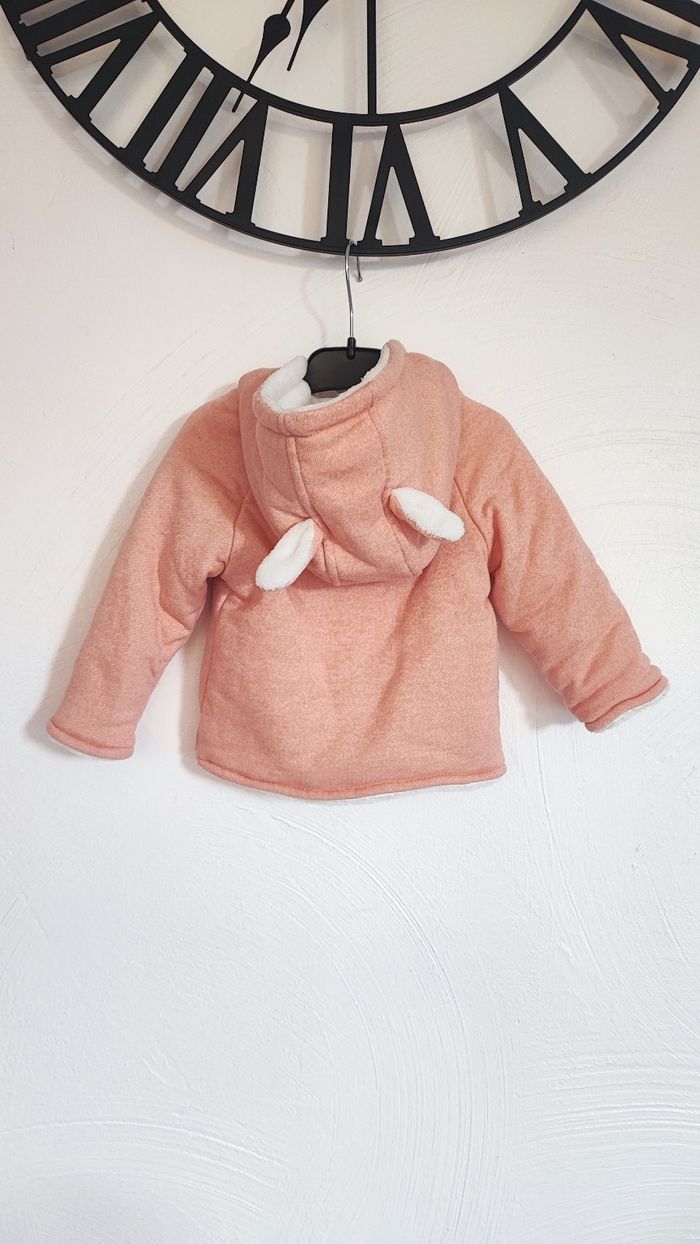Manteau orange lapin orchestra 9 mois - photo numéro 2