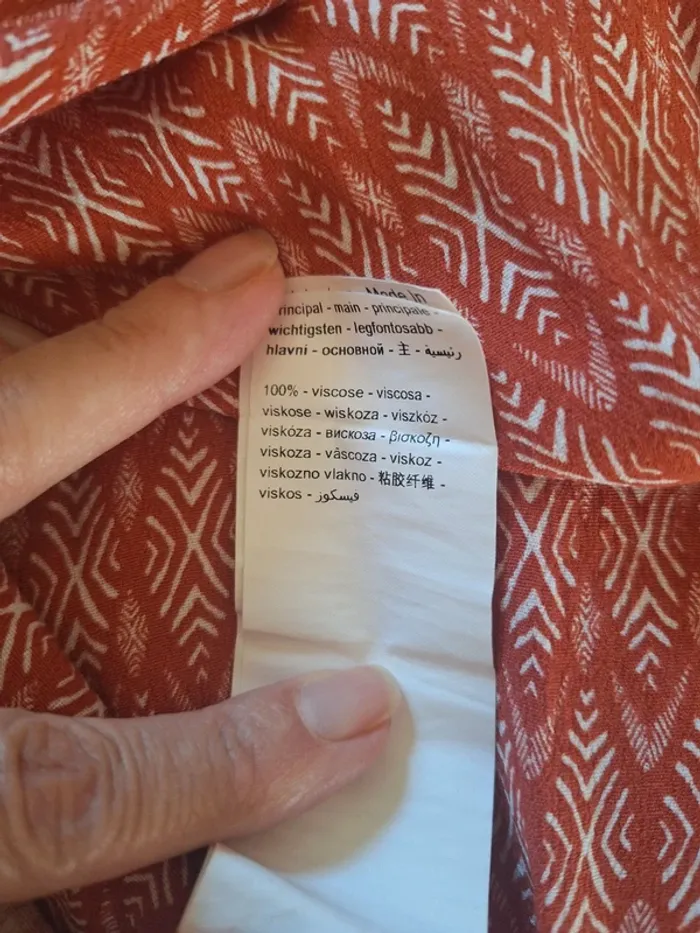 Robe longue à motifs Promod - photo numéro 6