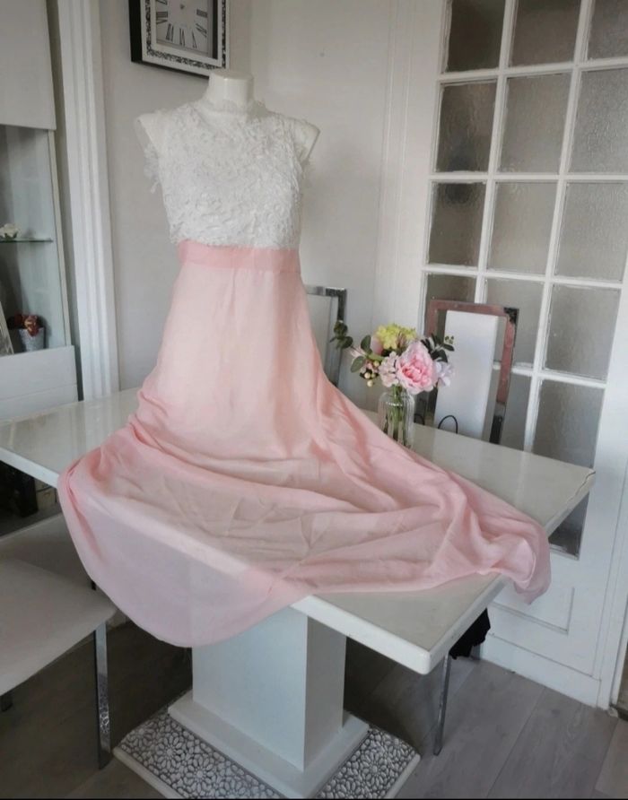 🩷🤍Jolie Robe Longue Cérémonie 🩶🤍 - photo numéro 8