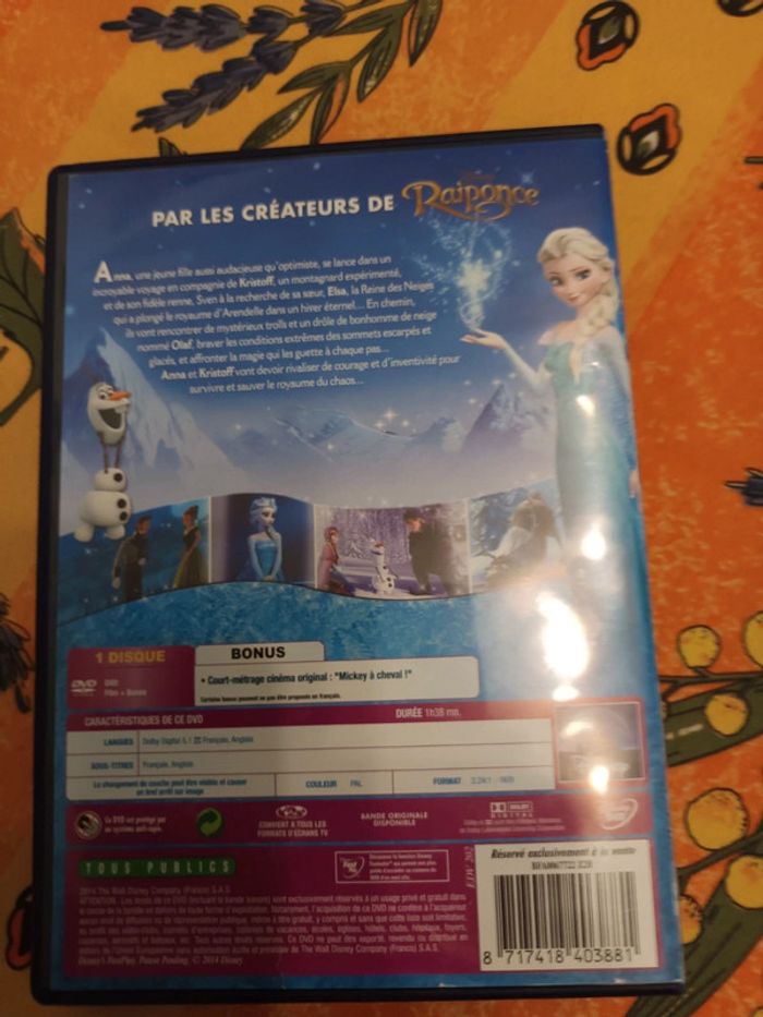 DVD la reine des neiges - photo numéro 2