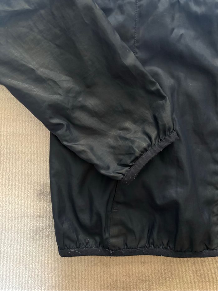 Veste d’extérieur Streetwear Puma unisexe taille S bleu marine et bande rose/violette - photo numéro 6
