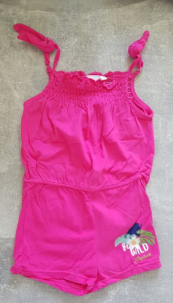 Combishort bébé fille