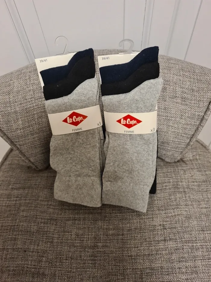 2 lot de chaussettes 39/41  lee cooper
