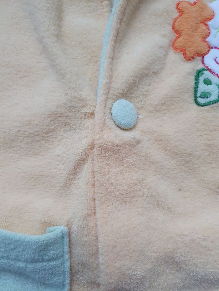 Peignoir jaune et vert 12-24 mois - photo numéro 5