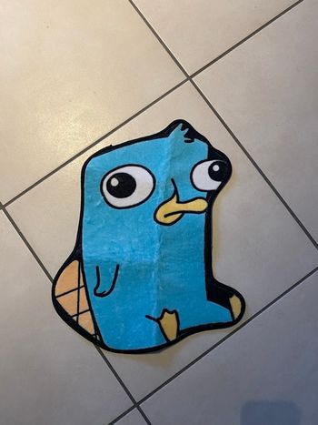 Tapis Perry l'ornithorynque tendance 2026