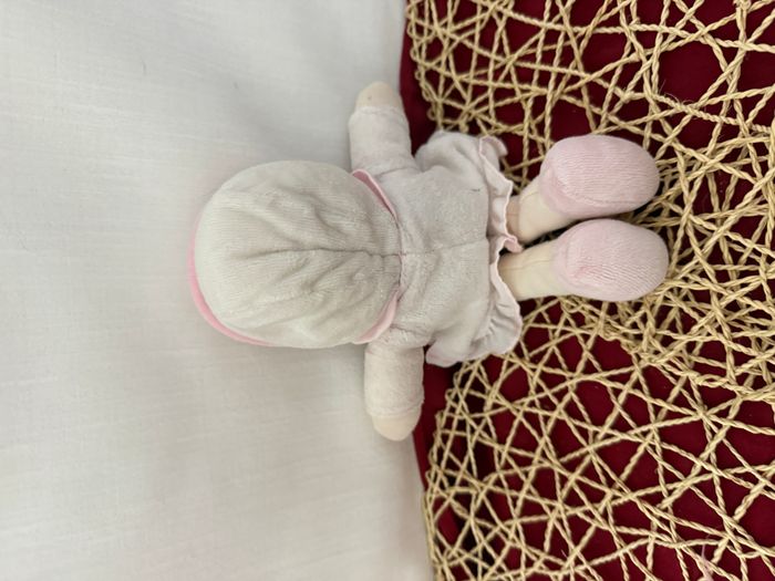 Doudou poupée bébé Mademoiselle rose COROLLE - photo numéro 2