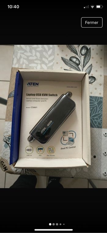 Commutateur Laptop USB Switch - Neuf