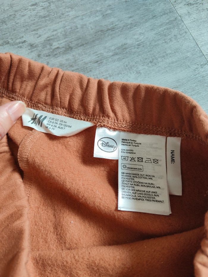 Pantalon jogging bambi H&M 6-7A - photo numéro 3