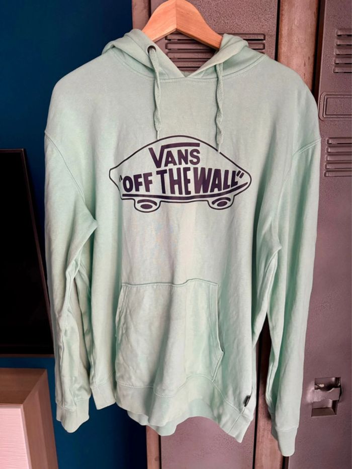Hoodie vans vert clair taille L