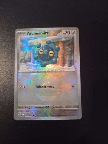 Carte Pokémon EV 8.5 Archéomire 066/131 Masterball