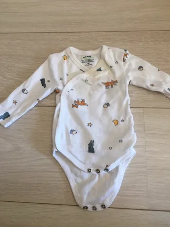 Pyjama 1 mois manches longues kiabi