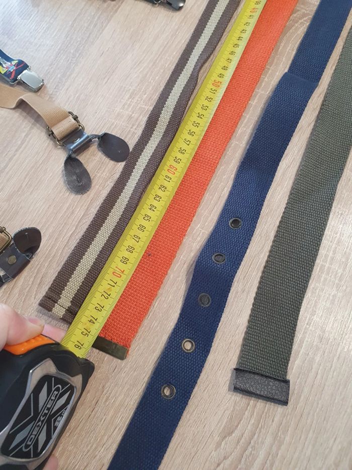 Lot bretelles et ceintures - photo numéro 6