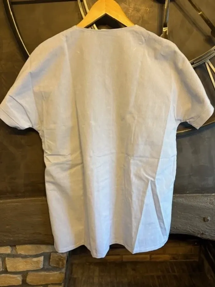 blouse de travail femme bleu ciel taille 42 / XL neuve - photo numéro 9