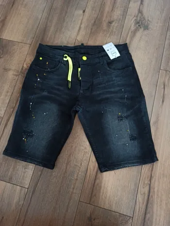Short en jeans gris foncé homme 38US