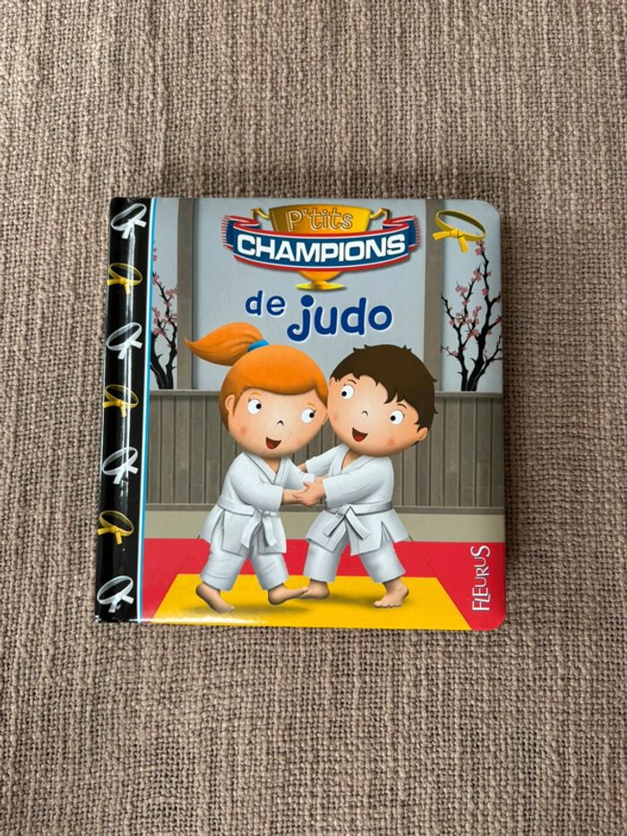 Livre p’tit champion de judo