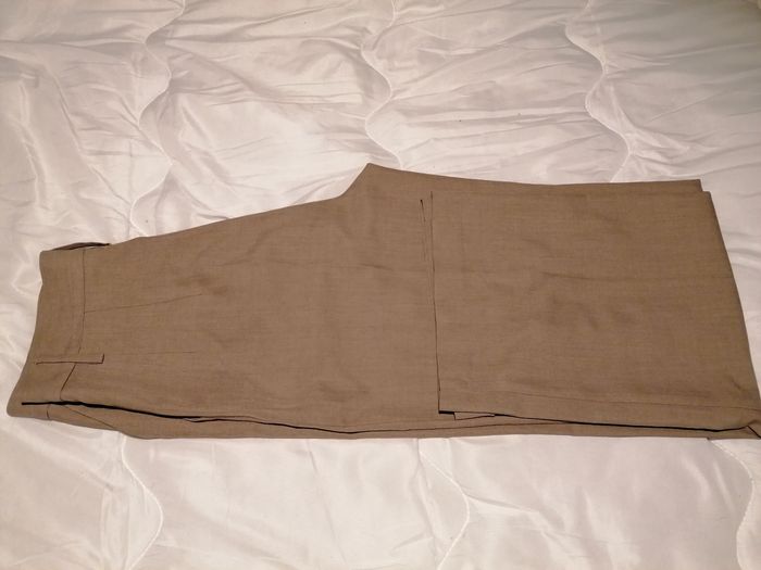 Pantalon beige droit 38 - photo numéro 3