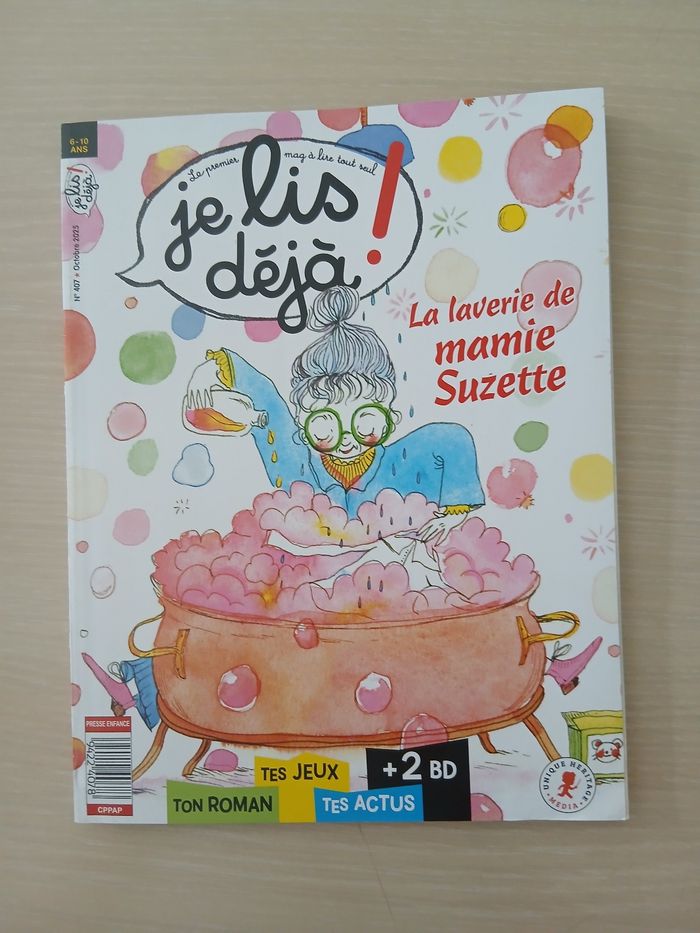 Cahier d activite je lis dejs la laverie de mamie suzette - photo numéro 3