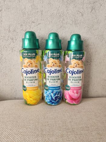 Lot de 3 bouteilles d'assouplissants Cajoline