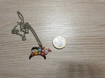 Magnifique collier vintage authentique en verre de murano neuf