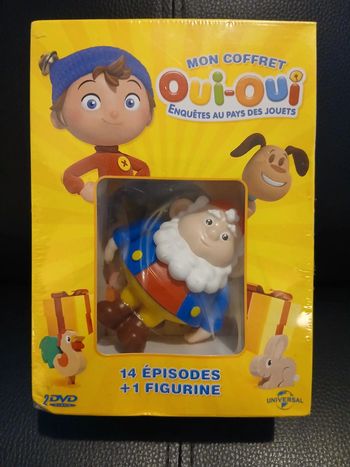 Coffret dvd oui-oui 14 épisodes + figurine