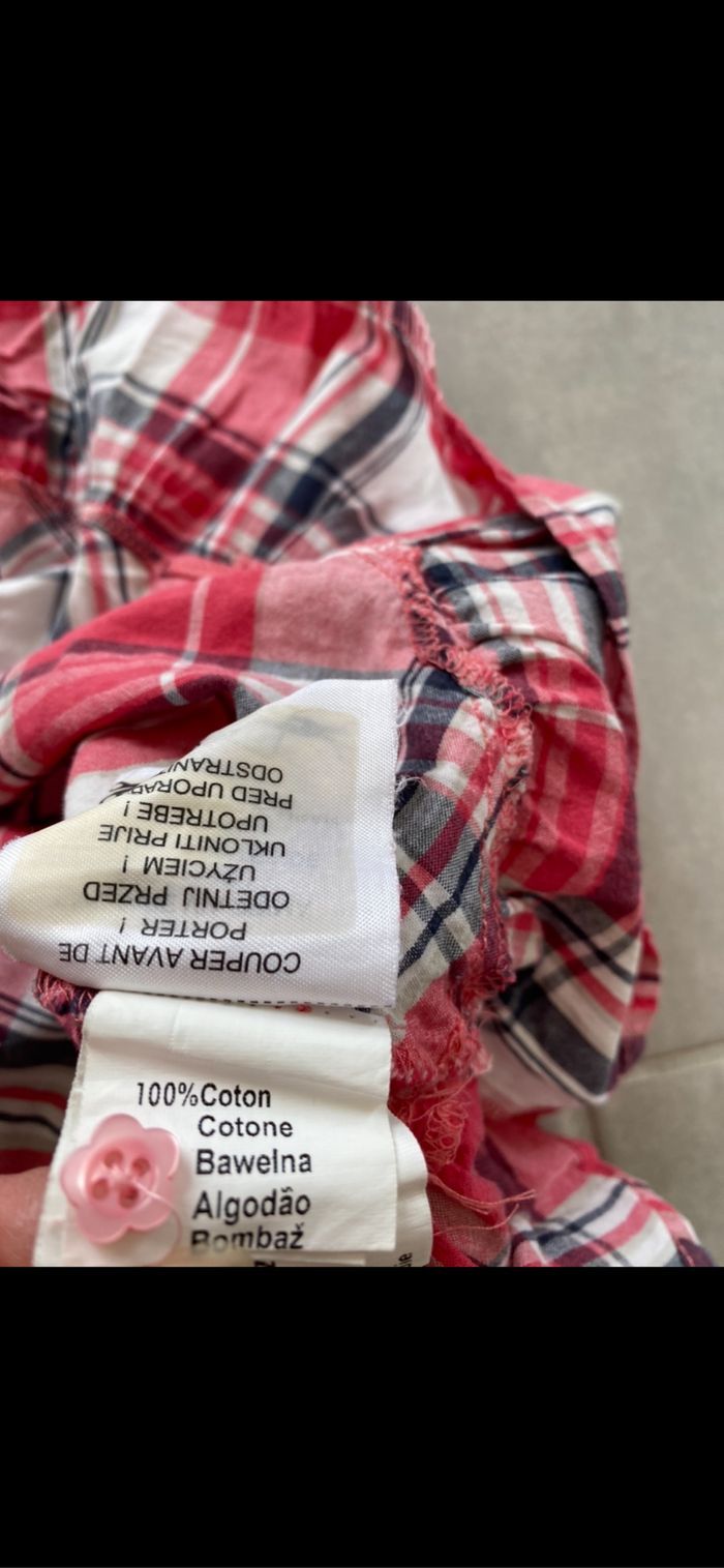 Robe été à carreaux 5 ans - photo numéro 8