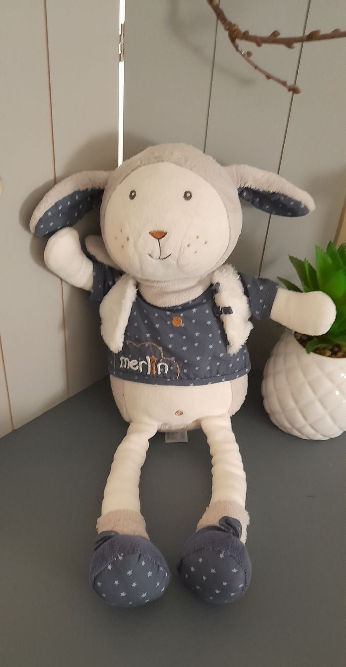 Mouton merlin sauthon 38 cm
