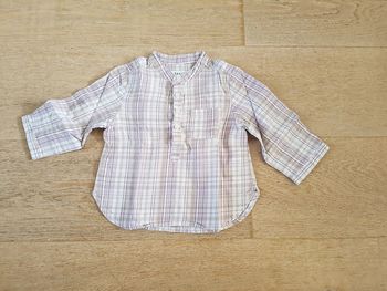Chemise garçon en 6 mois