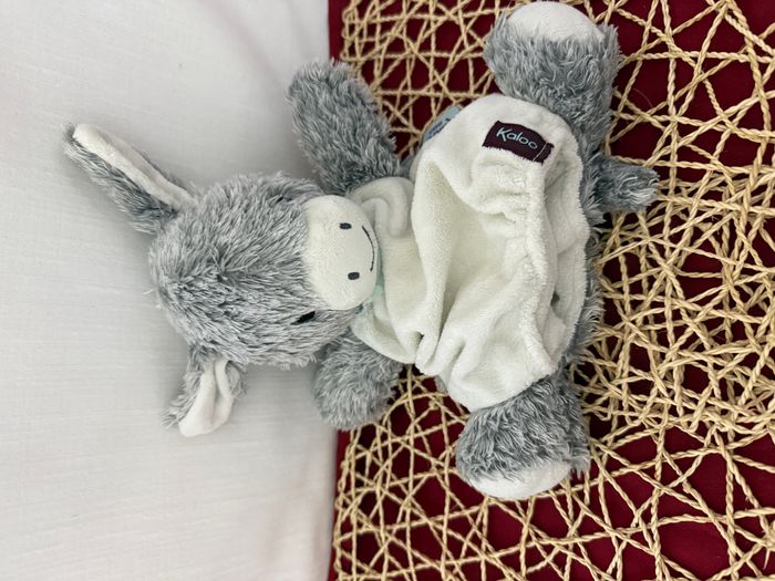 Doudou marionnette ânon Régliss' Kaloo Les Amis - photo numéro 2