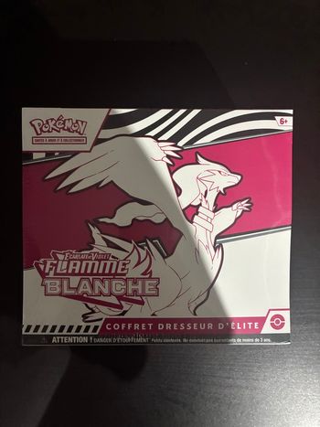 Coffret Dresseur d’Élite ETB Pokémon EV10.5 Flamme Blanche en Français