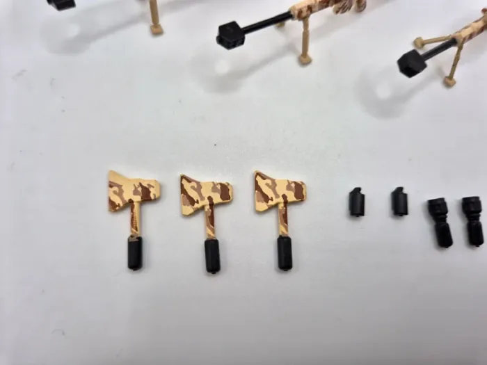 Lot d'armes mitraillette type lego pour militaires star wars comprend 10 pièces - photo numéro 4